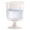 WNA 5 oz. Fluted Classic Crystal Plastic Wine Glasses on Pedestals - Clear (10/Pack, 24 Packs/Carton)